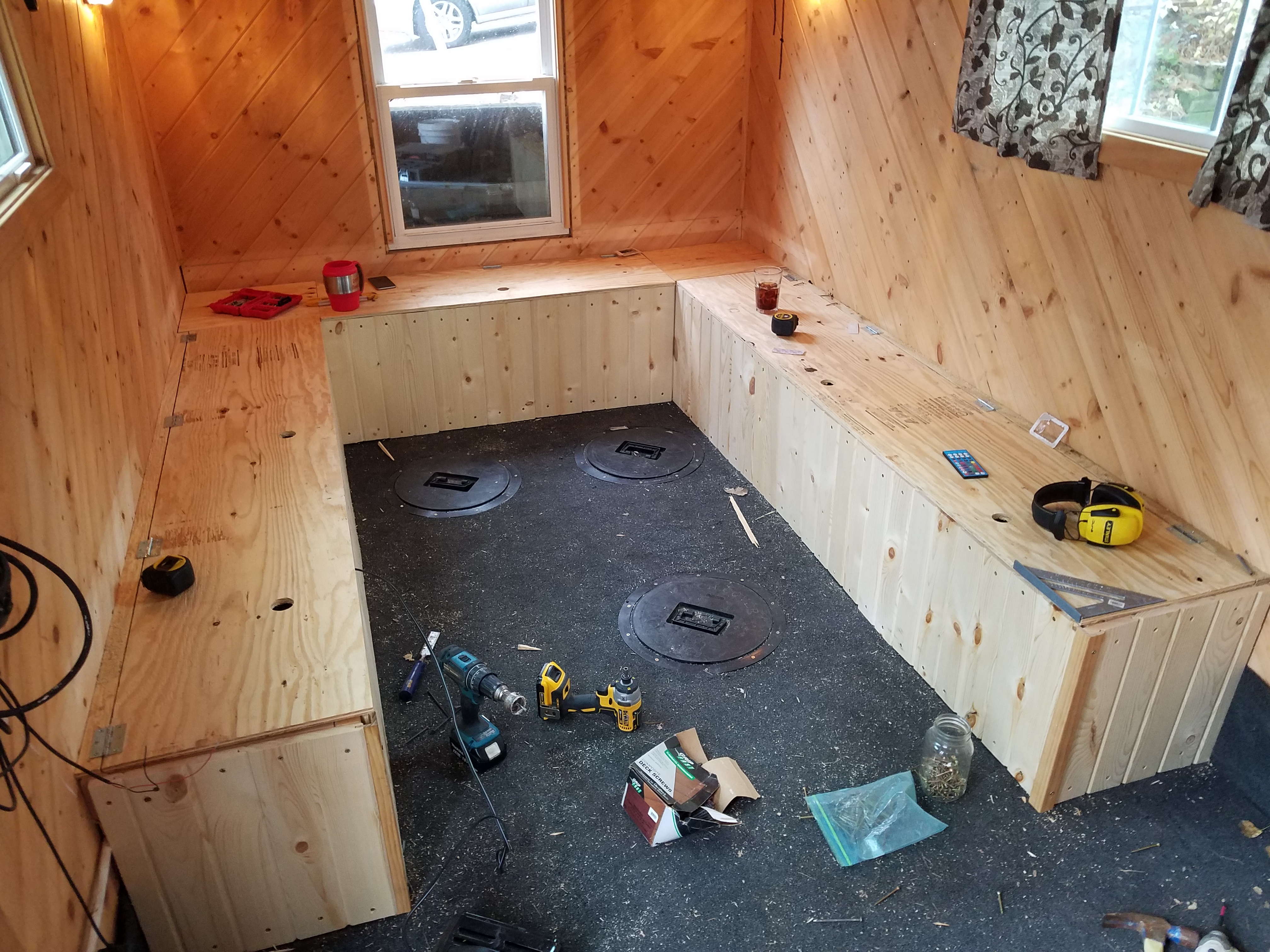 ice fishing hut plans